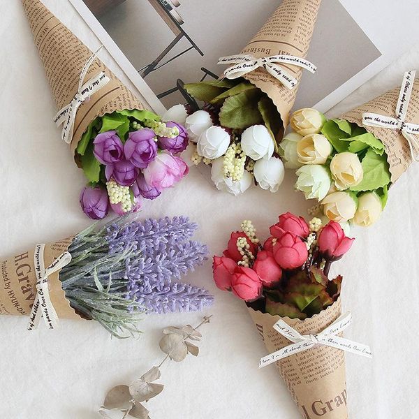 european style kraft paper artificial flower creative home decoration bouquet simulation gift for women wedding mini decorative flowers & wr
european style kraft paper artificial flower creative home decoration bouquet simulation gift for women wedding mini decorative flowers & wr