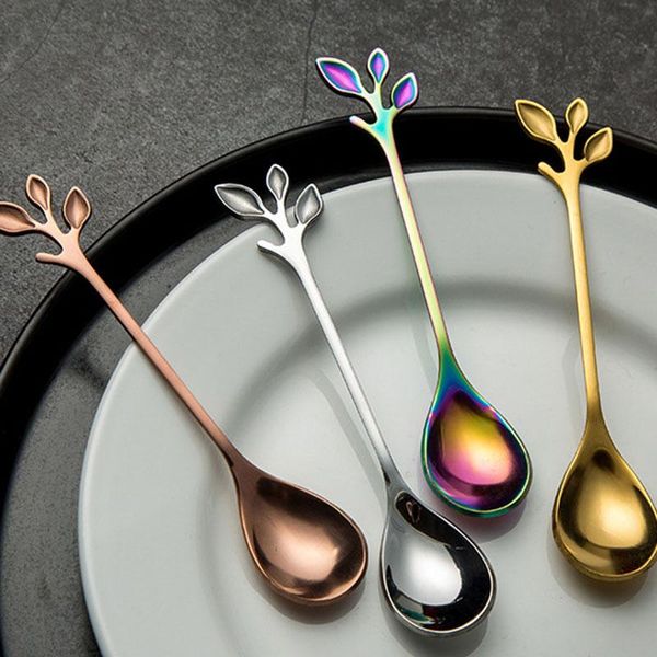 spoons portable creative branch leaves dessert spoon multicolor coffee fork exquisite gift reusable tableware kitchen accessory
spoons portable creative branch leaves dessert spoon multicolor coffee fork exquisite gift reusable tableware kitchen accessory