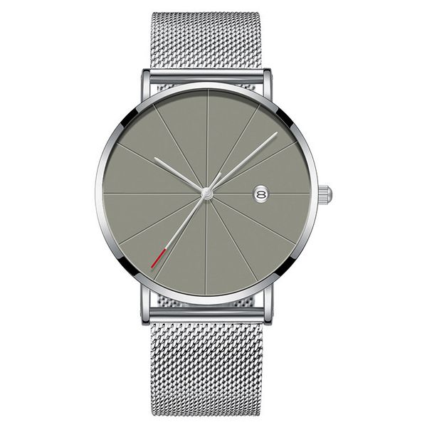 simple temperament meter line calendar mesh belt men's non-waterproof watch, Slivery;brown
simple temperament meter line calendar mesh belt men's non-waterproof watch, Slivery;brown