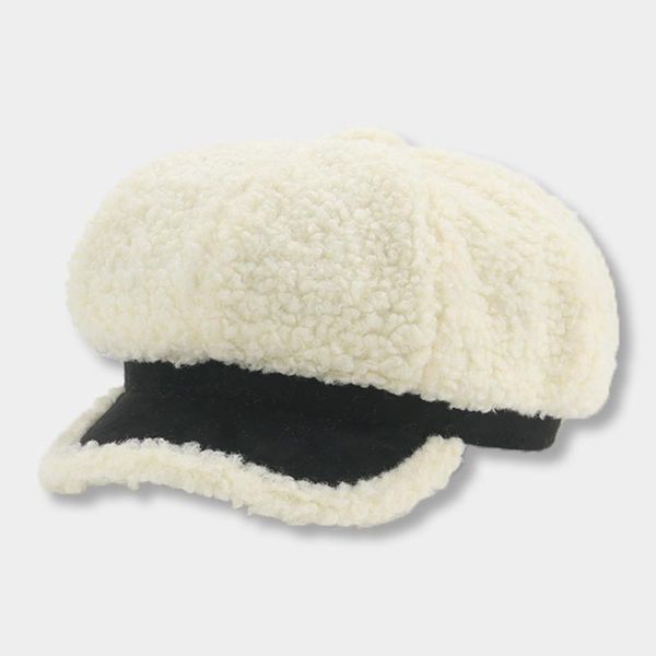 berets hats for women beret winter octagonal hat painter patchwork plush fur female vintage luxury gorras para mujer, Blue;gray
berets hats for women beret winter octagonal hat painter patchwork plush fur female vintage luxury gorras para mujer, Blue;gray