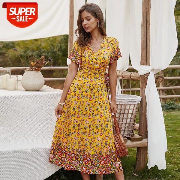2021 New Women's Summer Bohemian Print Long Dress Ladies Elegant Short Sleeve V-neck High Waist Vacation Dress #v710, White;black
2021 New Women's Summer Bohemian Print Long Dress Ladies Elegant Short Sleeve V-neck High Waist Vacation Dress #v710, White;black