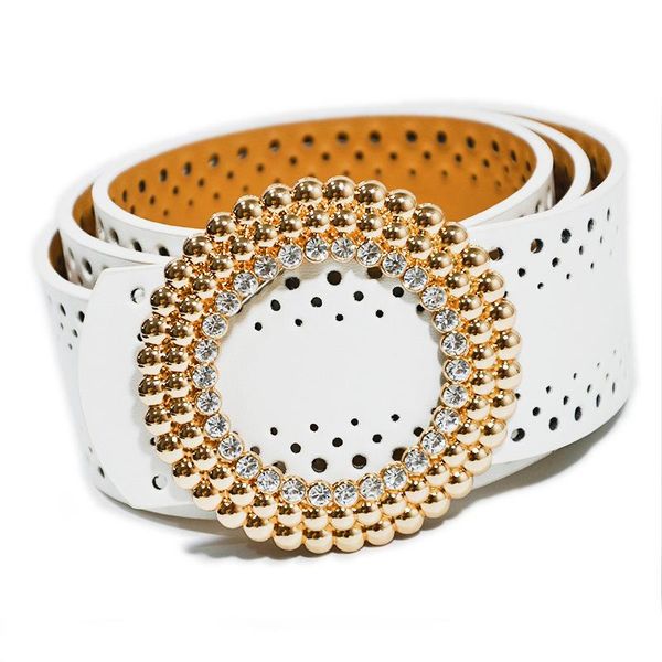 belts global women's fashion hollow belt luxury and elegant rhinestone inlaid shiny round buckle versatile style, Black;brown
belts global women's fashion hollow belt luxury and elegant rhinestone inlaid shiny round buckle versatile style, Black;brown