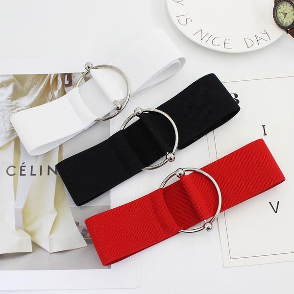 belts women elastic waist belt round buckle for shirt coat sweater fashion dress decorative waistband, Black;brown
belts women elastic waist belt round buckle for shirt coat sweater fashion dress decorative waistband, Black;brown