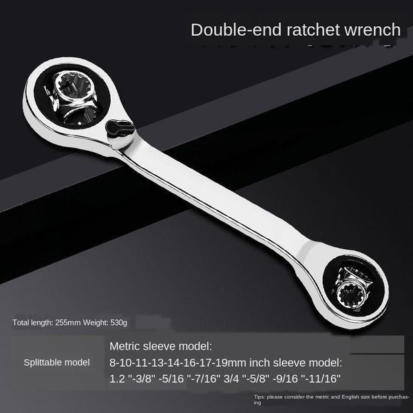 hand tools 8 in 1 ratchet handle wrench sockets switchable 6-14mm 8-19m tiger double head spanner car repair
hand tools 8 in 1 ratchet handle wrench sockets switchable 6-14mm 8-19m tiger double head spanner car repair