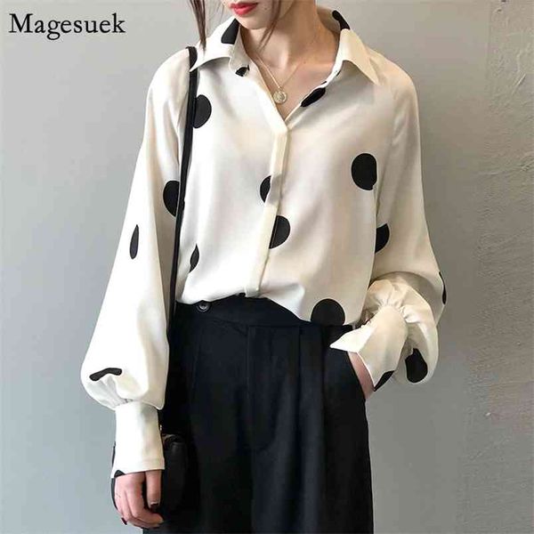 korean polka dot button up chiffon shirt women lantern sleeve casual loose vintage women's clothing blouses 13442 210512, White
korean polka dot button up chiffon shirt women lantern sleeve casual loose vintage women's clothing blouses 13442 210512, White