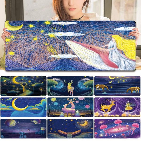 mouse pads & wrist rests gaming pad painting pattern computer mousepad 30x60cm/30x80cm pu leather office desk mat non-slip keyboard
mouse pads & wrist rests gaming pad painting pattern computer mousepad 30x60cm/30x80cm pu leather office desk mat non-slip keyboard