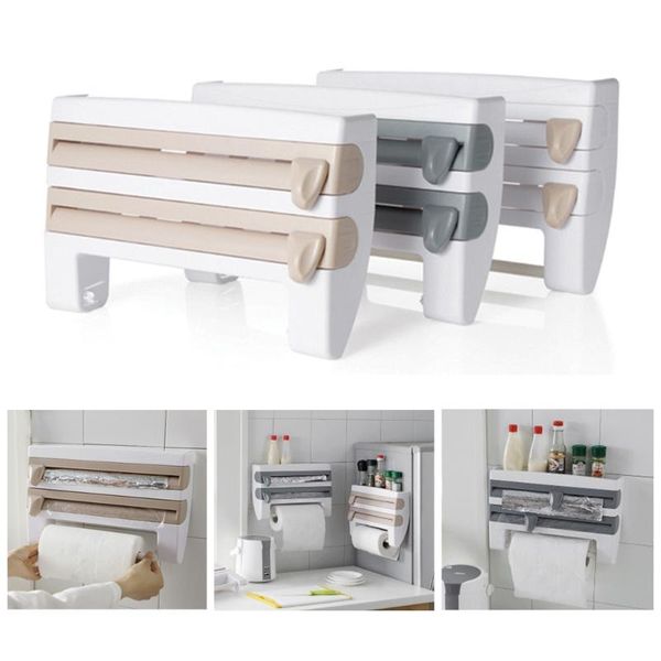 hooks & rails kitchen cling film spice bottle storage rack tin foil paper holder tools organizers home shelves organizer
hooks & rails kitchen cling film spice bottle storage rack tin foil paper holder tools organizers home shelves organizer