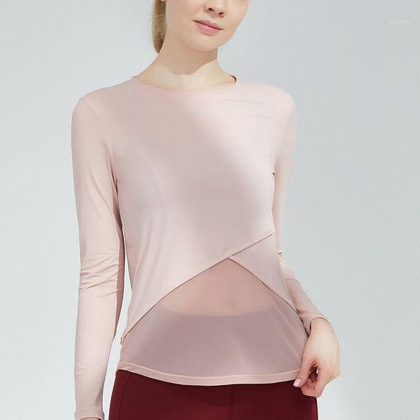 yoga outfit women t-shirt loose long-sleeved clothes sports european american lightweight breathable quick dry running fitness wear
yoga outfit women t-shirt loose long-sleeved clothes sports european american lightweight breathable quick dry running fitness wear