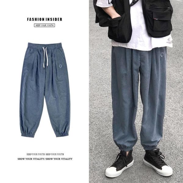 summer thin casual pants men's fashion solid color drawstring joggers men streetwear hip-hop loose straight trousers mens, Black
summer thin casual pants men's fashion solid color drawstring joggers men streetwear hip-hop loose straight trousers mens, Black