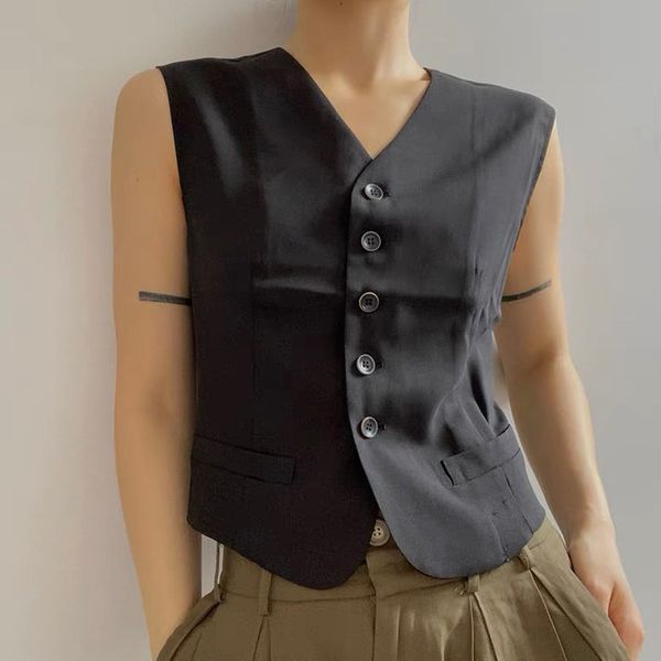 2021 autumn and winter minority wool worsted suit slim fit black coat vt female, Black;white
2021 autumn and winter minority wool worsted suit slim fit black coat vt female, Black;white