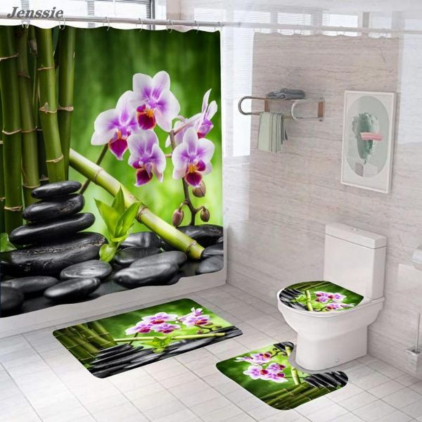 shower curtains bathroom decoration 4pcs curtain set buddhist zen bamboo flowing water anti-slip carpet toilet cover
shower curtains bathroom decoration 4pcs curtain set buddhist zen bamboo flowing water anti-slip carpet toilet cover