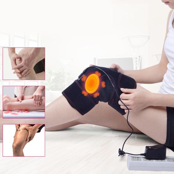 portable massaging heated knee wrap brace heating infrared pad strap compression with uk/us/eu adapter elbow & pads, Black;gray
portable massaging heated knee wrap brace heating infrared pad strap compression with uk/us/eu adapter elbow & pads, Black;gray