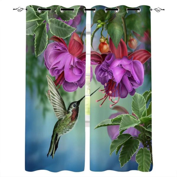 flower hummingbird window curtain living room kitchen panel blackout curtains for bedroom & drapes
flower hummingbird window curtain living room kitchen panel blackout curtains for bedroom & drapes