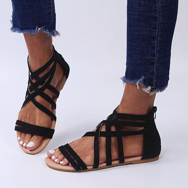 summer sandals women wedges platform shoes ladies candy color casual slippers slip on strap cross plus size 2021, Black
summer sandals women wedges platform shoes ladies candy color casual slippers slip on strap cross plus size 2021, Black