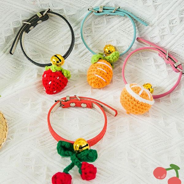 dog collar cartoon pets collars bell fruit pendant woolen yarn strawberry cherry jewelry pet supplies neck circle trend cachorro & leashes
dog collar cartoon pets collars bell fruit pendant woolen yarn strawberry cherry jewelry pet supplies neck circle trend cachorro & leashes