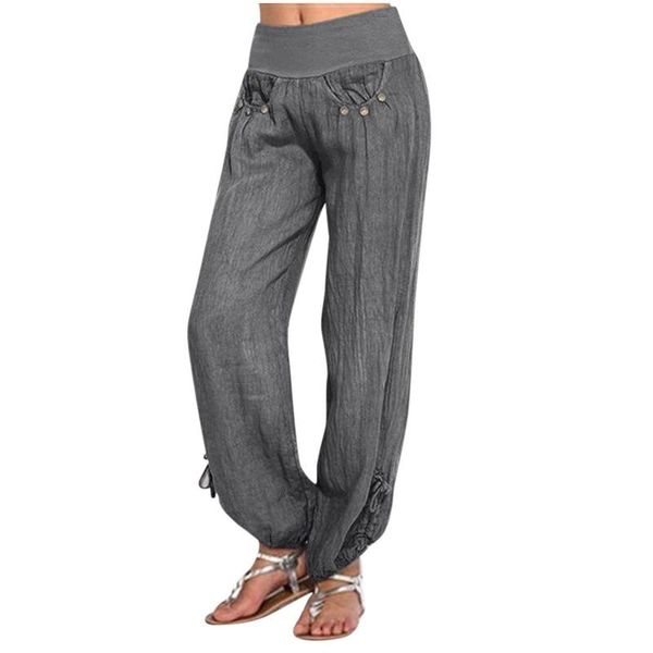 yoga outfit fashion streetwear women solid buttons cotton and linen casual pants loose trouser wide leg sport gym clothing#30
yoga outfit fashion streetwear women solid buttons cotton and linen casual pants loose trouser wide leg sport gym clothing#30