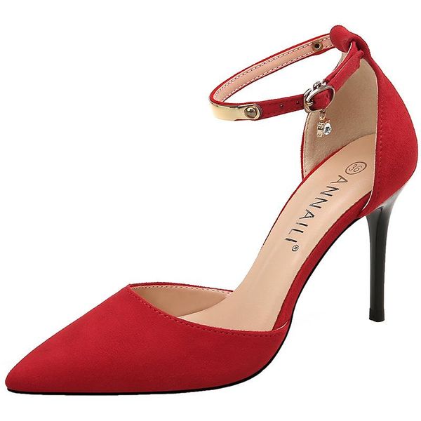 dress shoes pointed single women's small fresh french girl high heels stiletto strap, Black
dress shoes pointed single women's small fresh french girl high heels stiletto strap, Black
