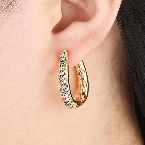 hoop & huggie europe america color zircon micro inlaid hoops earrings for women 2021 trend fashion jewelry female versatile, Golden;silver
hoop & huggie europe america color zircon micro inlaid hoops earrings for women 2021 trend fashion jewelry female versatile, Golden;silver