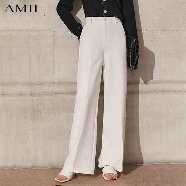 amii minimalism spring women's pants offical lady high waist solid loose female wide leg trousers 12140436 210915, Black;white
amii minimalism spring women's pants offical lady high waist solid loose female wide leg trousers 12140436 210915, Black;white