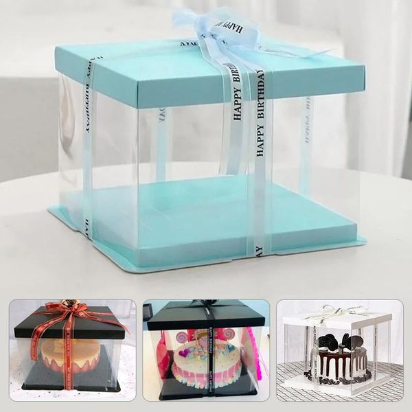 gift wrap 6/8/10 inch transparent birthday cake box plastic packaging boxes organizer case for home dessert shop party supplie
gift wrap 6/8/10 inch transparent birthday cake box plastic packaging boxes organizer case for home dessert shop party supplie