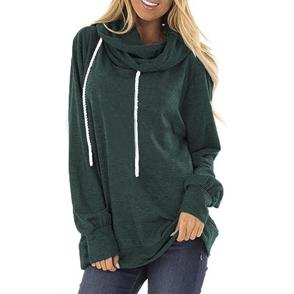 women's hoodies & sweatshirts fashion casual solid colors loose long-sleeved hooded pullover drawstring sweatshirt sudaderas mujer#35, Black
women's hoodies & sweatshirts fashion casual solid colors loose long-sleeved hooded pullover drawstring sweatshirt sudaderas mujer#35, Black