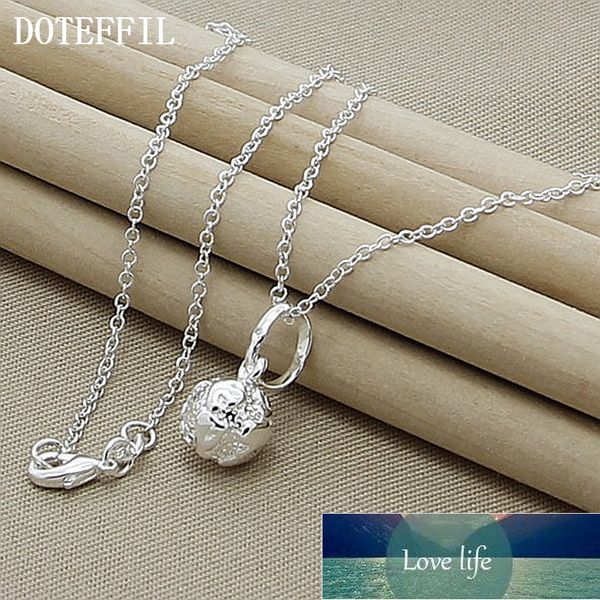 doteffil 925 sterling silver 18 inch chain ball pendant necklace for women wedding engagement fashion charm jewelry factory price expert des
doteffil 925 sterling silver 18 inch chain ball pendant necklace for women wedding engagement fashion charm jewelry factory price expert des