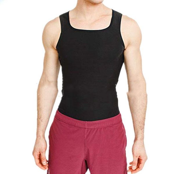 men's body shapers fitness vest slim polymer sauna wicking sweating abdomen bodybuilding underwear, Black;brown
men's body shapers fitness vest slim polymer sauna wicking sweating abdomen bodybuilding underwear, Black;brown
