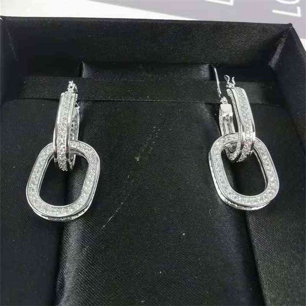 75%off outlet new full geometric rectangular ring earrings, ear buckle, super flash double rings, two fashionable earrings for women, Silver
75%off outlet new full geometric rectangular ring earrings, ear buckle, super flash double rings, two fashionable earrings for women, Silver