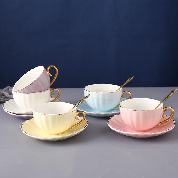 cups & saucers luxury ceramic coffee mug cup vintage travel breakfast cute small home garden canecas de porcelana set
cups & saucers luxury ceramic coffee mug cup vintage travel breakfast cute small home garden canecas de porcelana set