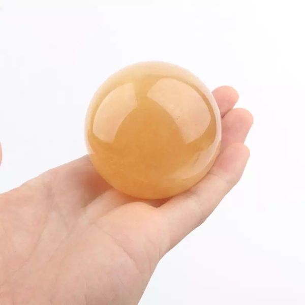 decorative objects & figurines mokagy natural yellow iceland spar sphere optical calcite quartz crystal ball 45mm-50mm 1pc
decorative objects & figurines mokagy natural yellow iceland spar sphere optical calcite quartz crystal ball 45mm-50mm 1pc