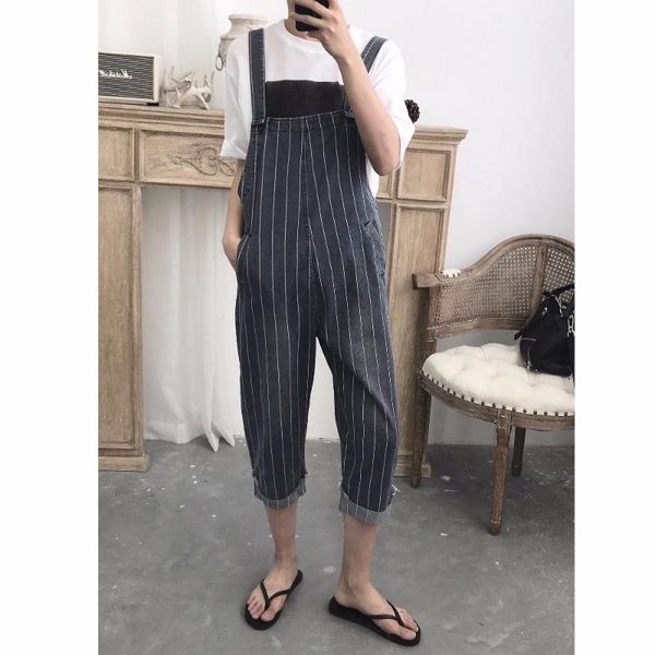 men's pants 2021 men clothing hair stylist fashion catwalk black striped straps rompers bib plus size costumes
men's pants 2021 men clothing hair stylist fashion catwalk black striped straps rompers bib plus size costumes