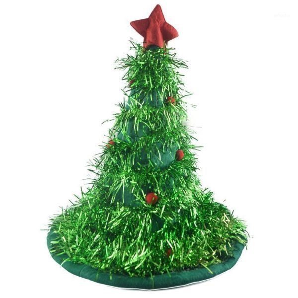 christmas decorations shiny tinsel tree hat children xmas party costume decor cute cap non-woven cloth brushed fabric fine 
christmas decorations shiny tinsel tree hat children xmas party costume decor cute cap non-woven cloth brushed fabric fine