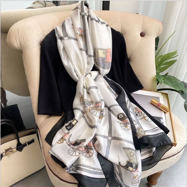 womens spring and summer korean-style silk-like fashion satin lightweight gauze kerchief air conditioning shawl beach towel sun protection b, Blue;gray
womens spring and summer korean-style silk-like fashion satin lightweight gauze kerchief air conditioning shawl beach towel sun protection b, Blue;gray