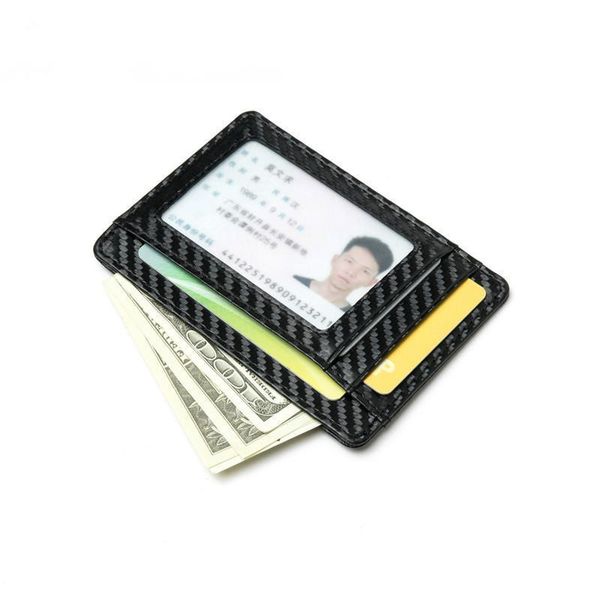 fashion style black carbon fiber card holder slim thin rfid men women smart small wallet pu leather pocketbooks, Red;black
fashion style black carbon fiber card holder slim thin rfid men women smart small wallet pu leather pocketbooks, Red;black