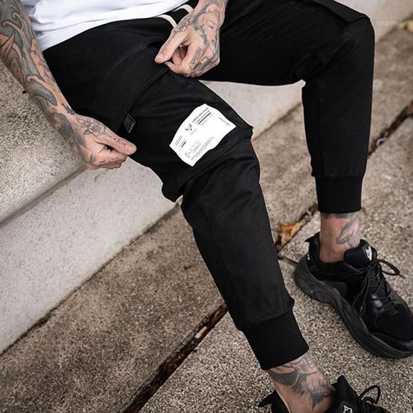ribbons black pant hip hop casual male joggers trousers fashion streetwear pants men's side pockets cargo harem
ribbons black pant hip hop casual male joggers trousers fashion streetwear pants men's side pockets cargo harem