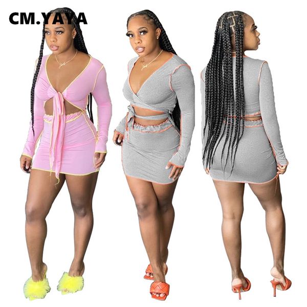 sportwear striped splicing womens set tie up v-ne crop mini midi skirts set trasuit two piece outfit activeby air, White
sportwear striped splicing womens set tie up v-ne crop mini midi skirts set trasuit two piece outfit activeby air, White
