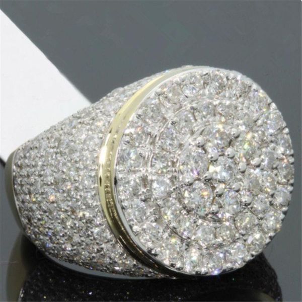 wedding rings cluster iced out lab simulated band micropave men's pinky ring, Slivery;golden
wedding rings cluster iced out lab simulated band micropave men's pinky ring, Slivery;golden