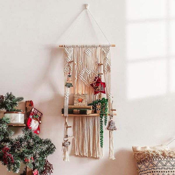tapestries macrame wall hanging tapestry rack hand-woven bohemian tassel wooden shelves floating shelf plant stand home decor ornament
tapestries macrame wall hanging tapestry rack hand-woven bohemian tassel wooden shelves floating shelf plant stand home decor ornament
