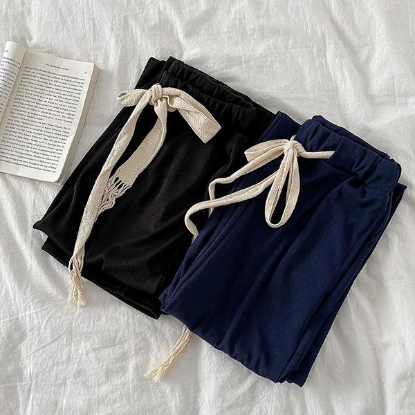 women's pants & capris elastic high waist casual women fashion thin sports style straight wide leg long pant trouser femme solid loose, Black;white
women's pants & capris elastic high waist casual women fashion thin sports style straight wide leg long pant trouser femme solid loose, Black;white