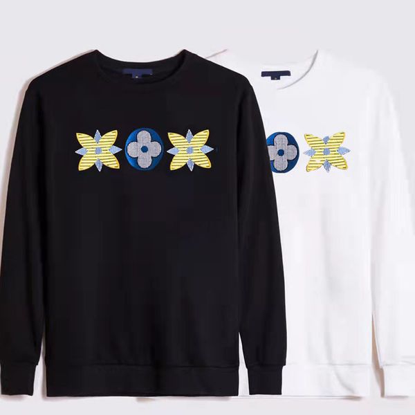 luxury mens designer hoodie printing seal tricolor flower white long sleeve men and womens lovers fashion brand round neck pure cotton sport, Black
luxury mens designer hoodie printing seal tricolor flower white long sleeve men and womens lovers fashion brand round neck pure cotton sport, Black