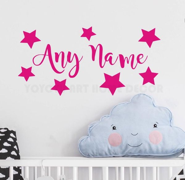 wall stickers personalized any name sticker art stars decal kids bedroom nursery room children mural ay1171
wall stickers personalized any name sticker art stars decal kids bedroom nursery room children mural ay1171