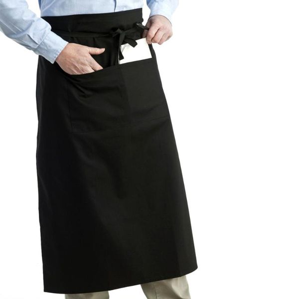 universal men kitchen cooking waist apron short waiter with double pockets (black) aprons
universal men kitchen cooking waist apron short waiter with double pockets (black) aprons
