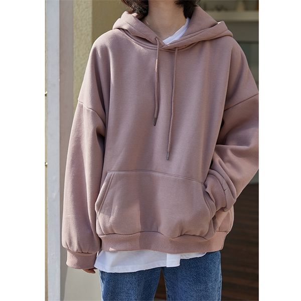 2021 autumn new hooded sweater women's korean version loose fashion plush thickened pullover, Black
2021 autumn new hooded sweater women's korean version loose fashion plush thickened pullover, Black