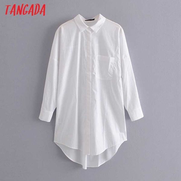 tangada women boy friend style oversized white blouse long sleeve chic female casual loose shirt blusas femininas 3a102 210609
tangada women boy friend style oversized white blouse long sleeve chic female casual loose shirt blusas femininas 3a102 210609