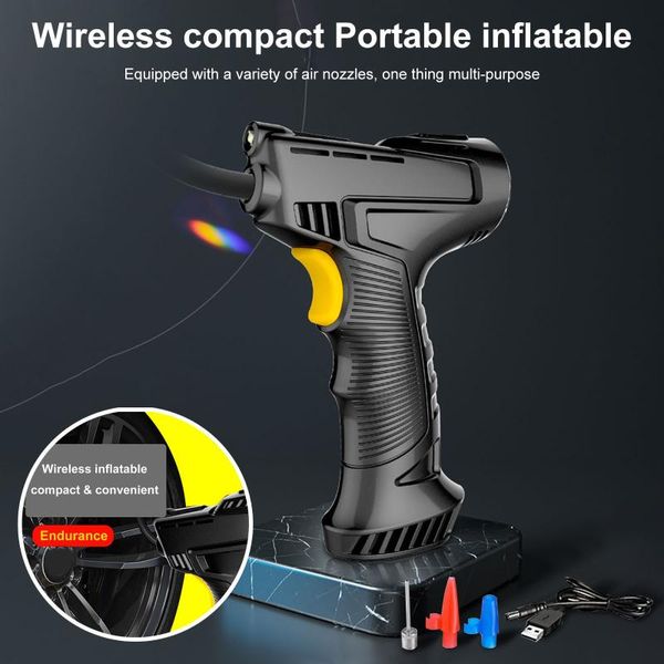 inflatable pump rechargeable air compressor wireless portable car tire inflator digital for bicycle balls
inflatable pump rechargeable air compressor wireless portable car tire inflator digital for bicycle balls