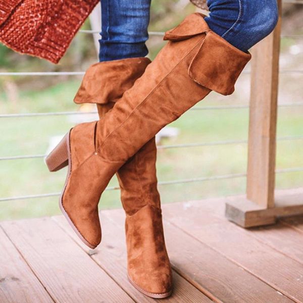 boots women fashion sxey over the knee party street ladies long casual solid color mid heels autumn faux suede shoes, Black
boots women fashion sxey over the knee party street ladies long casual solid color mid heels autumn faux suede shoes, Black