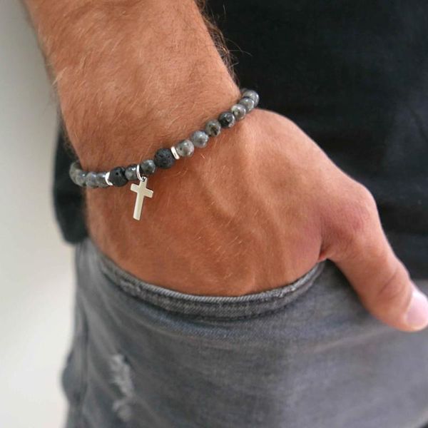 beaded, strands charm natural stone cross bracelet faith black matte lucky beads bracelets handmade men women prayer fitness couple jewelry
beaded, strands charm natural stone cross bracelet faith black matte lucky beads bracelets handmade men women prayer fitness couple jewelry