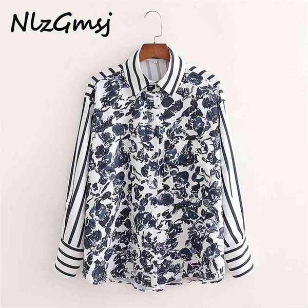 blouse women splicing printing s long sleeve turn-down collar shirt casual loose work 210628, White
blouse women splicing printing s long sleeve turn-down collar shirt casual loose work 210628, White
