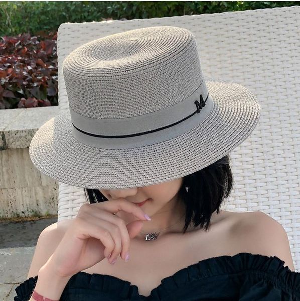 wide brim hats summer for women beach hat flat side female casual panama lady classic visor straw fedora, Blue;gray
wide brim hats summer for women beach hat flat side female casual panama lady classic visor straw fedora, Blue;gray