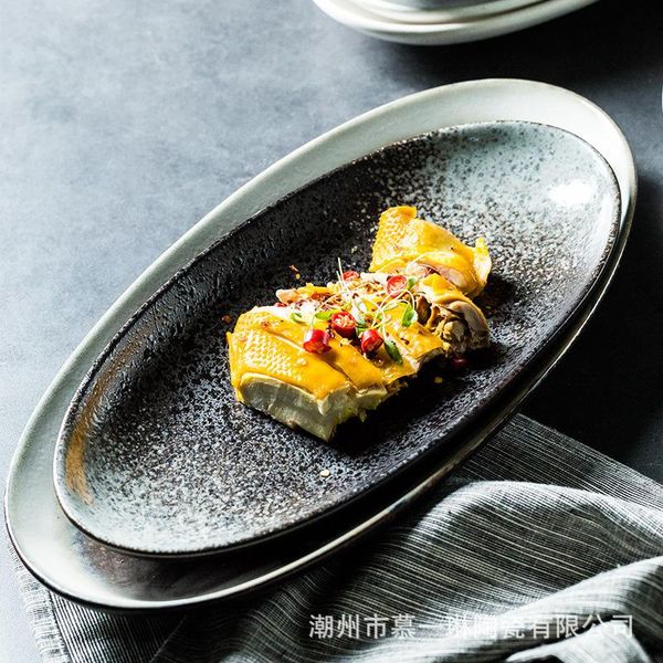 dishes & plates large fish dish oval ceramic home simple jiaozi steamed stuffed bun fried rice with green vegetables
dishes & plates large fish dish oval ceramic home simple jiaozi steamed stuffed bun fried rice with green vegetables